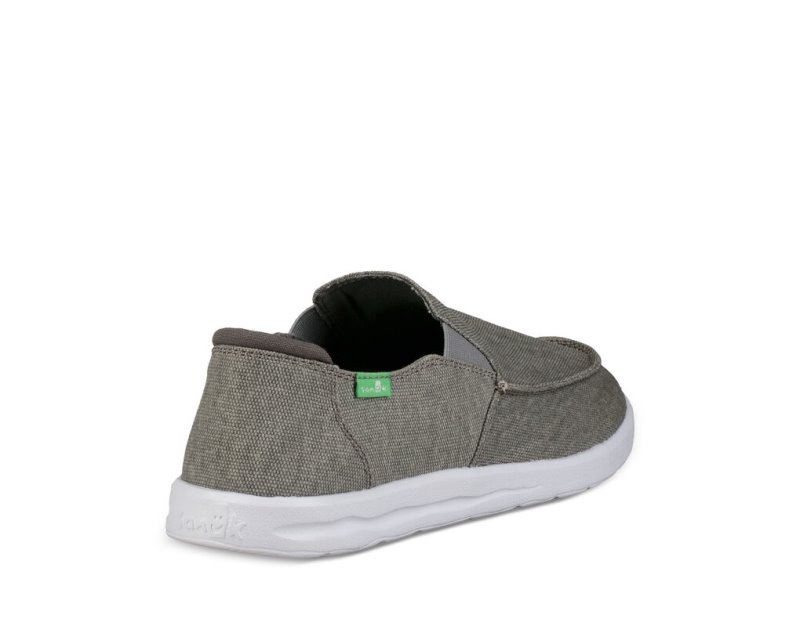 Sanuk Hi Five Men's Shoes Grey | Canada 292UZG